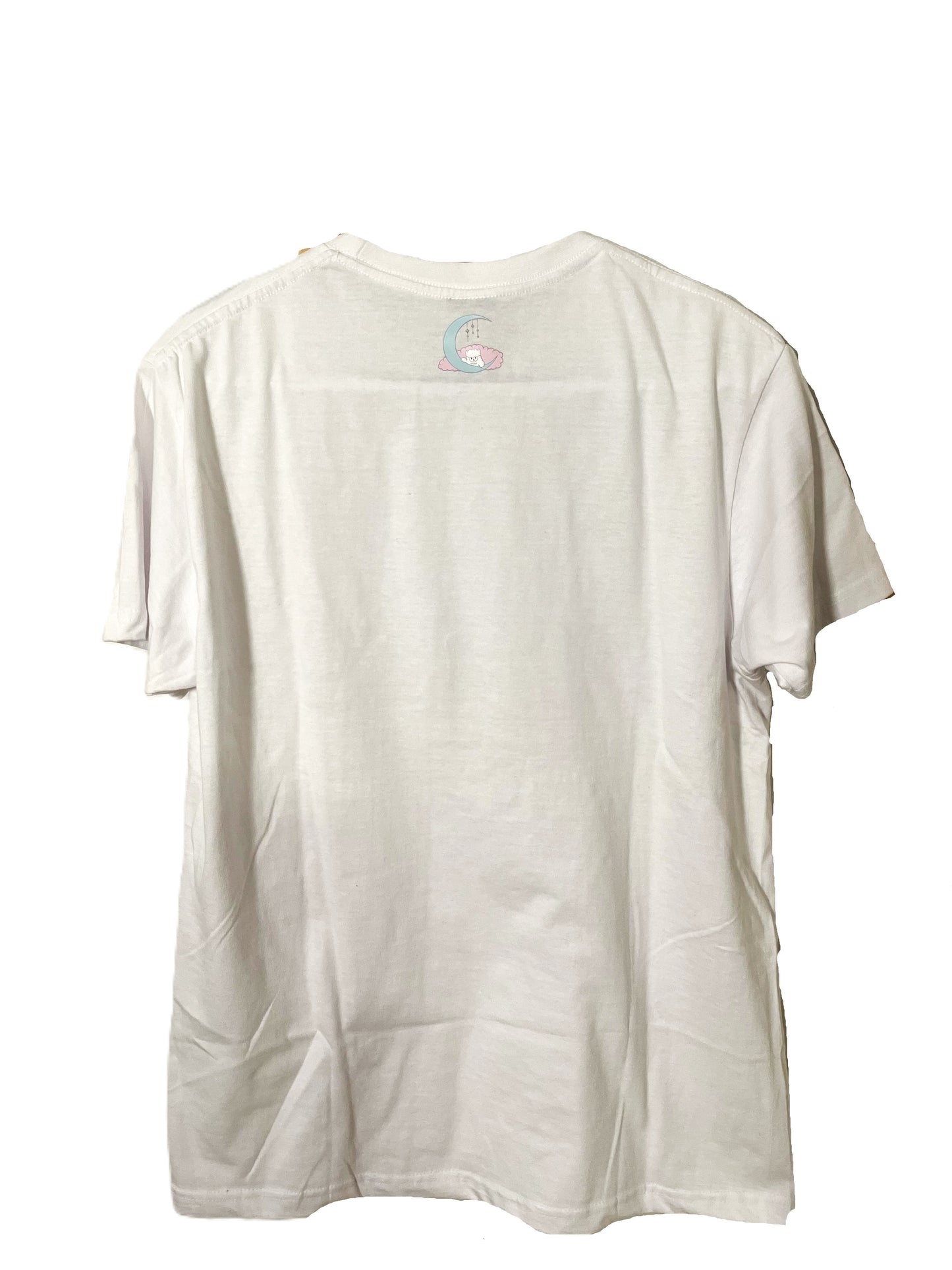 Alpaca Family Oversized White T-Shirt Top